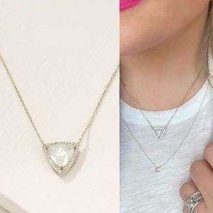 Stella & Dot Sommerville Crackle Pendant